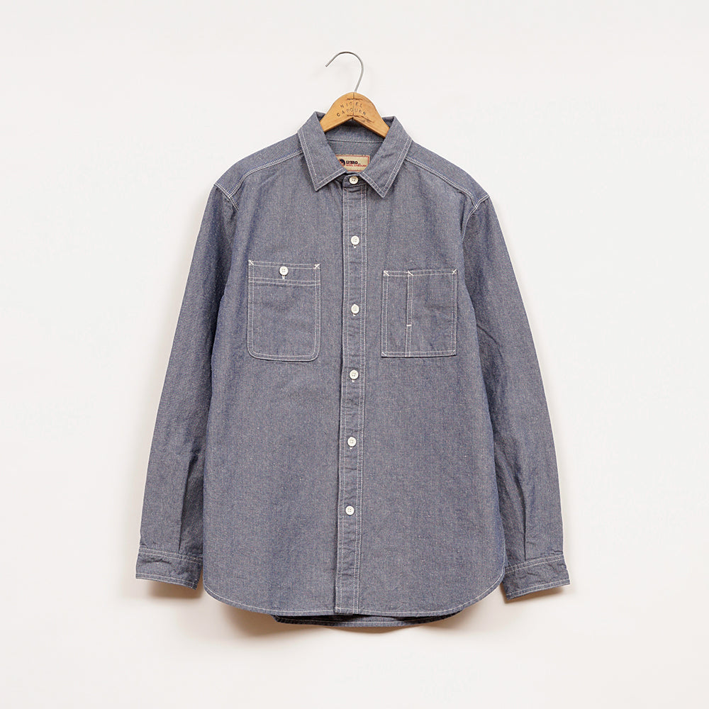 Nigel Cabourn Lybro Japanese Chambray Work Shirt – Rivet Clothing