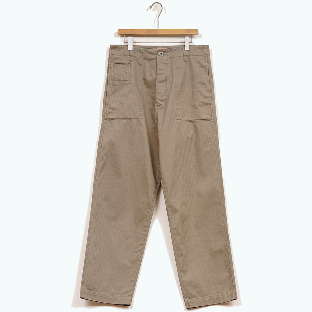 Nigel Cabourn Lybro Green Herringbone Chore Pants – Rivet