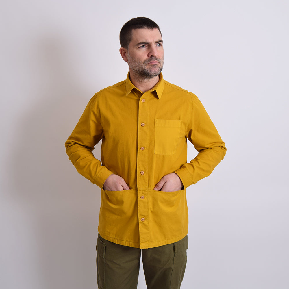 Kestin Ochre Rosyth Cotton Ripstop Overshirt – Rivet Clothing Store