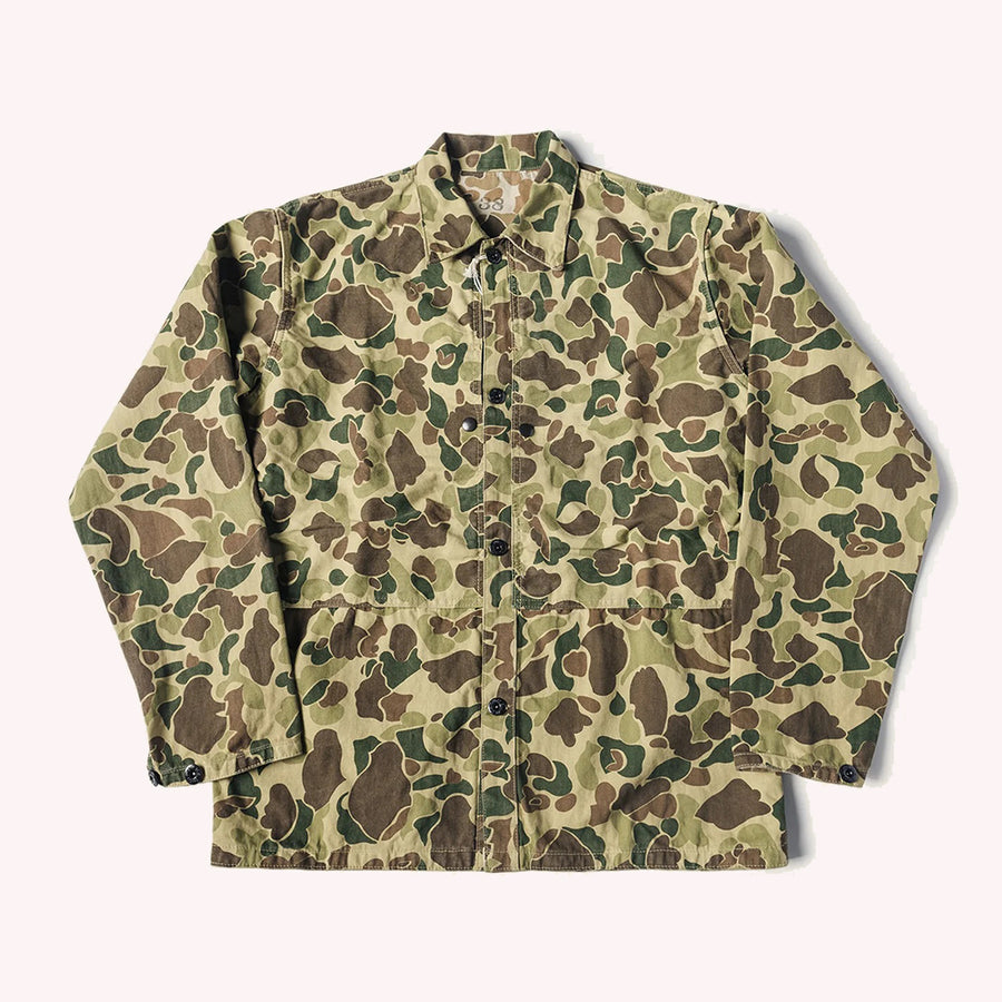 Bronson 1944 USMC Type P-44 Duck Hunter Camouflage HBT Jacket