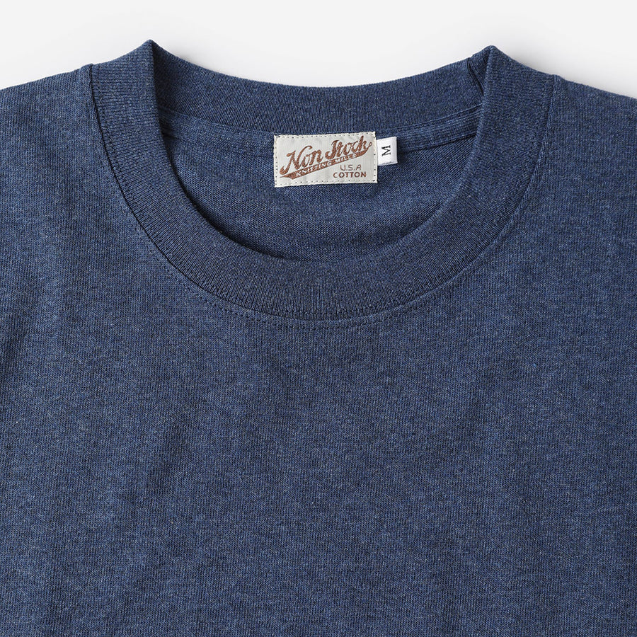 Bronson Denim Blue 9oz Heavyweight US Cotton Tubular Tee