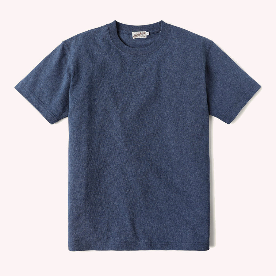 Bronson Denim Blue 9oz Heavyweight US Cotton Tubular Tee