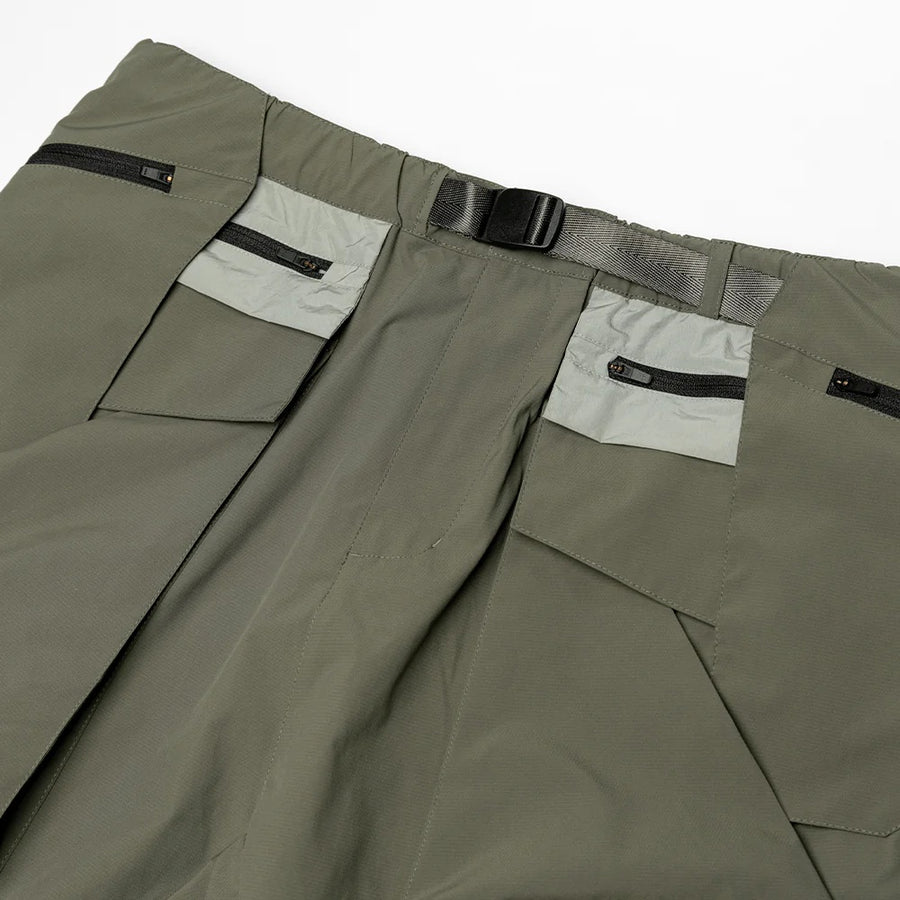 TMCAZ Moss Grey Multi Pocket RX4 Hiking Pants