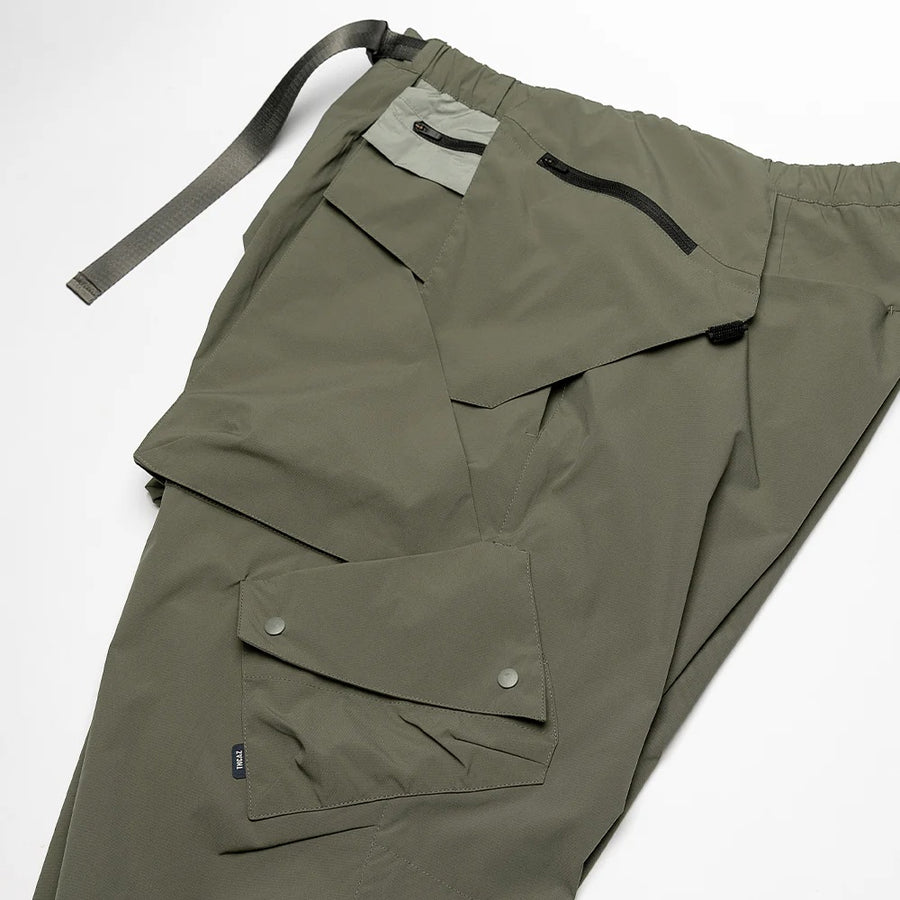 TMCAZ Moss Grey Multi Pocket RX4 Hiking Pants
