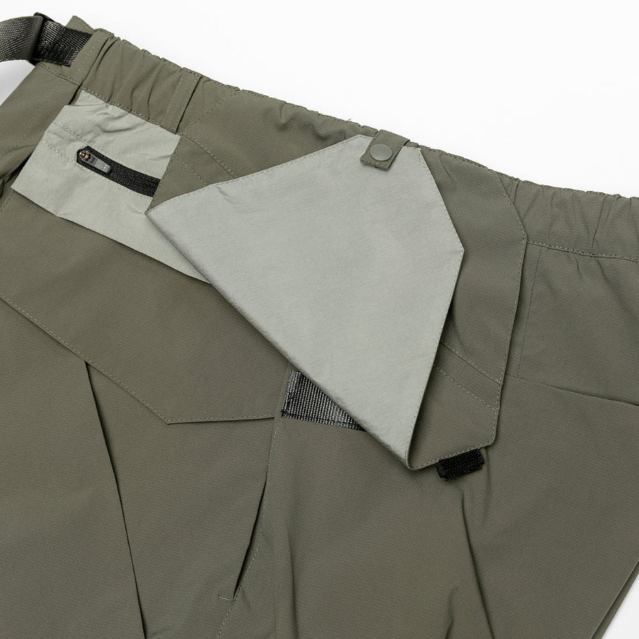 TMCAZ Moss Grey Multi Pocket RX4 Hiking Pants