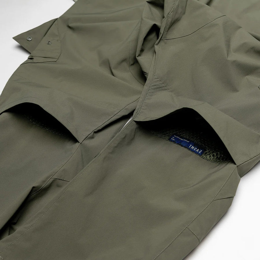 TMCAZ Moss Grey Multi Pocket RX4 Hiking Pants