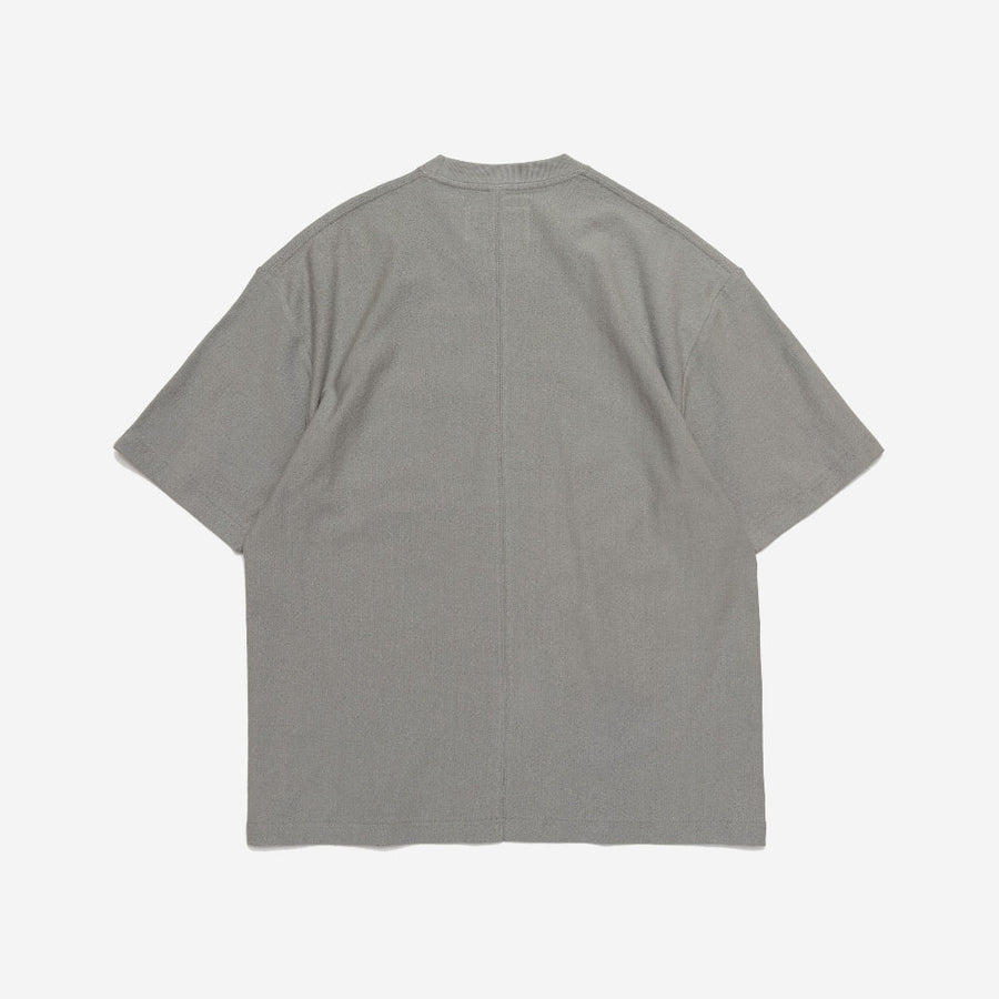 TMCAZ Stone Grey Short Sleeve 3-D Dual Pocket Tee