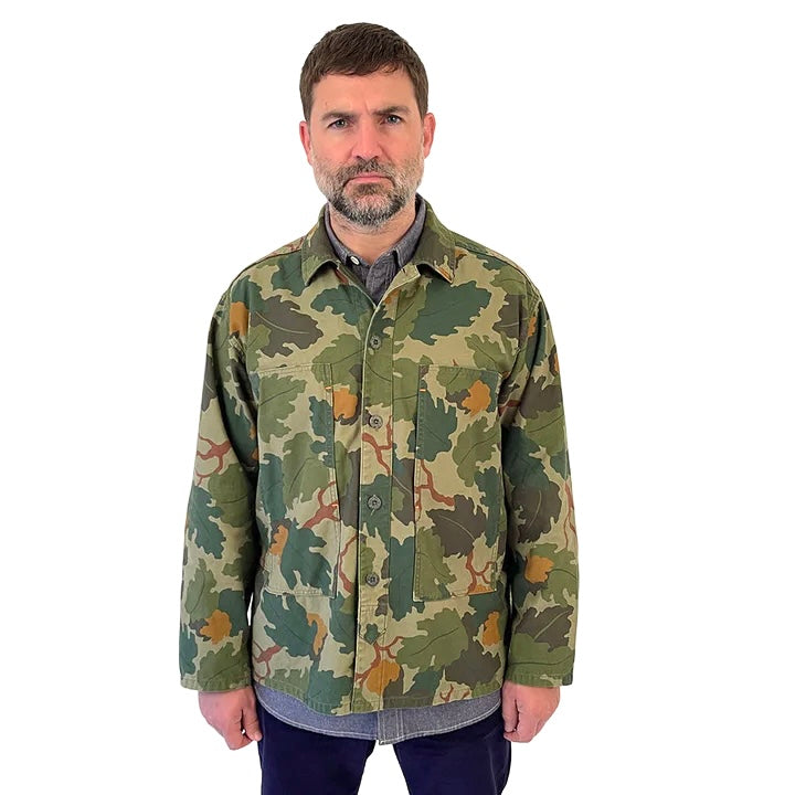 Nigel Cabourn Lybro Mitchell Camouflage Utility Overshirt