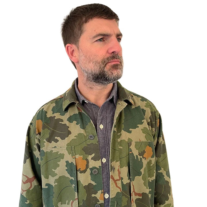 Nigel Cabourn Lybro Mitchell Camouflage Utility Overshirt