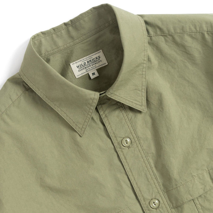 Wildbricks Military Green Logger Shirt