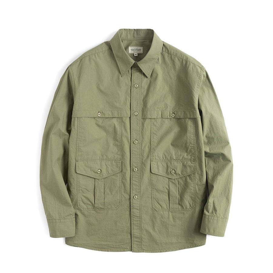 Wildbricks Military Green Logger Shirt