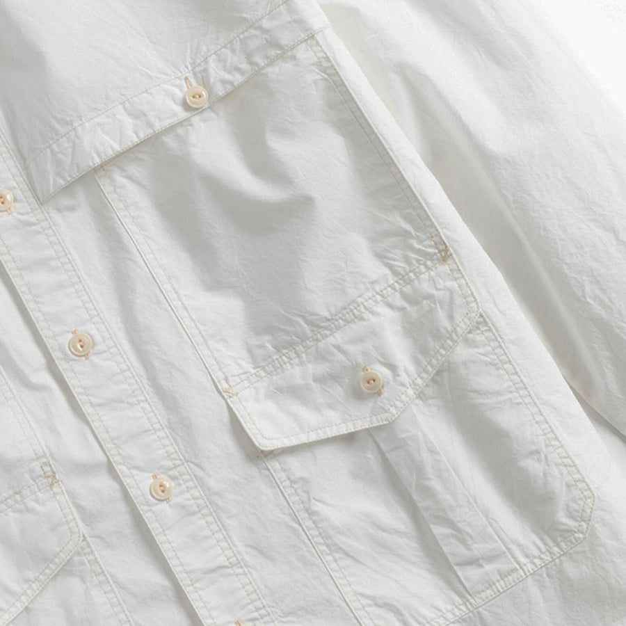 Wildbricks White Logger Shirt