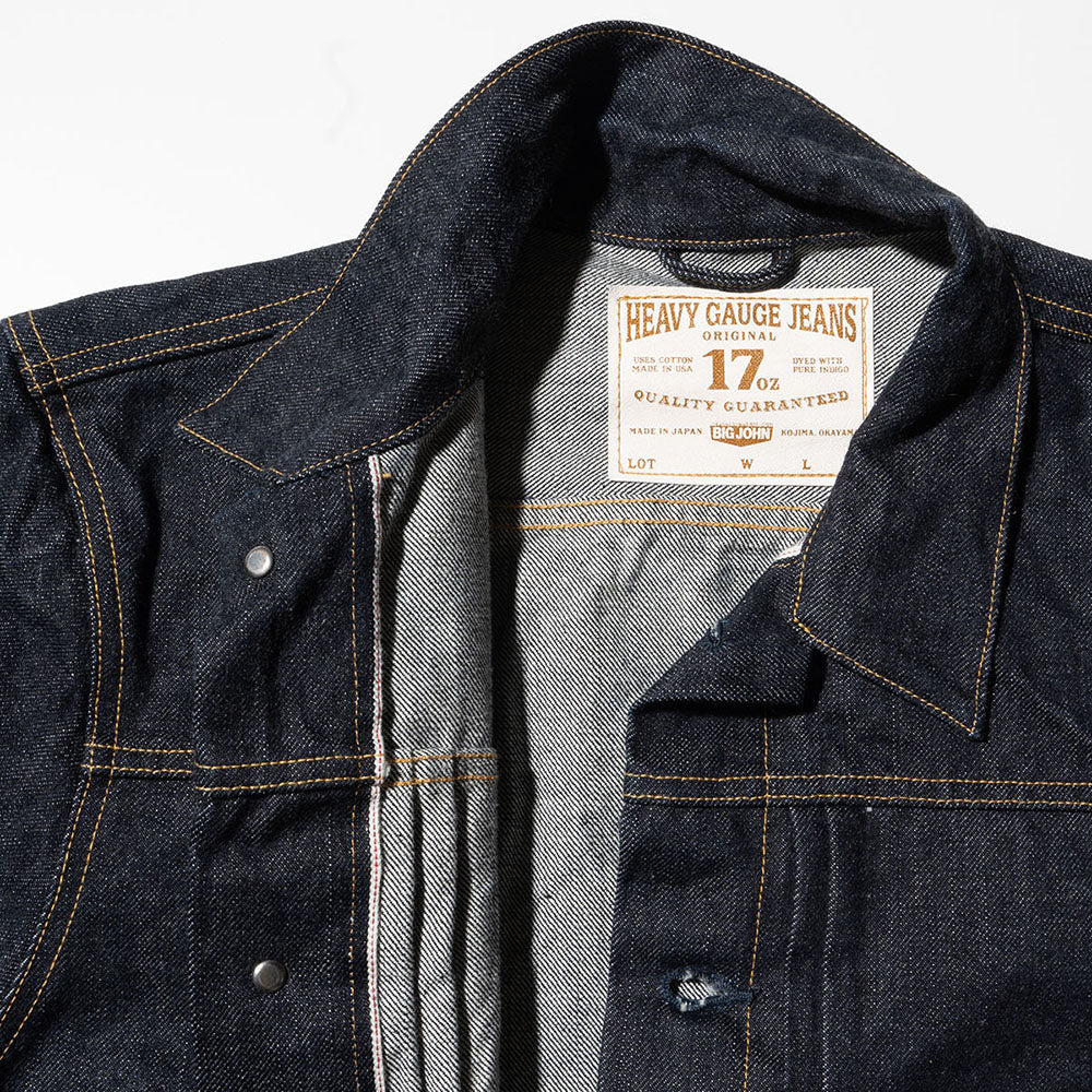 Big John M6803 17oz Type II Indigo Denim Jacket – Rivet Clothing Store