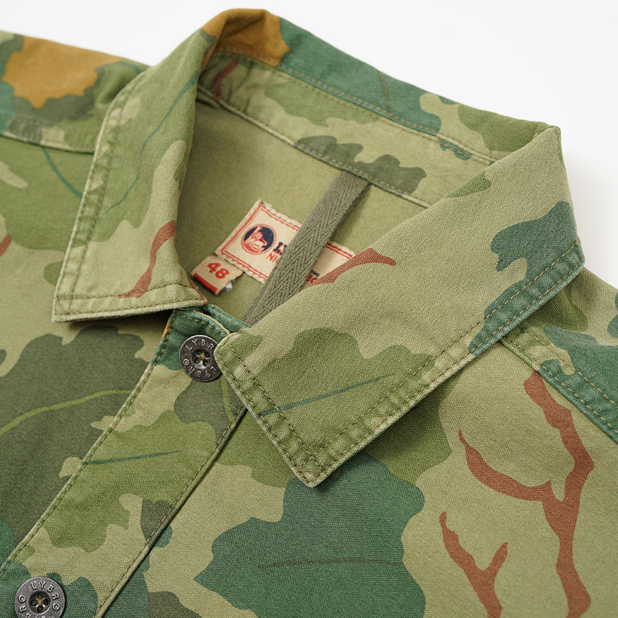 Nigel Cabourn Lybro Mitchell Camouflage Utility Overshirt (Pre-Order)