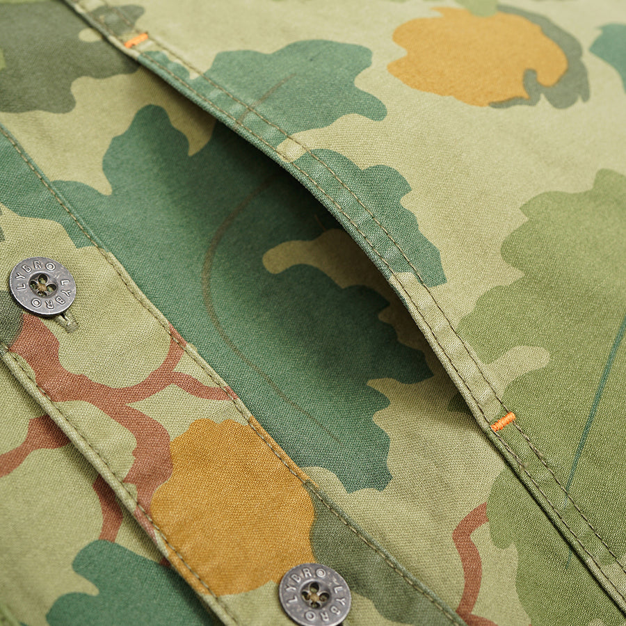 Nigel Cabourn Lybro Mitchell Camouflage Utility Overshirt (Pre-Order)
