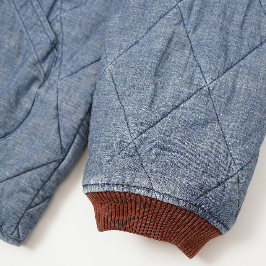 Nigel Cabourn Lybro Japanese Indigo Chambray Liner Jacket
