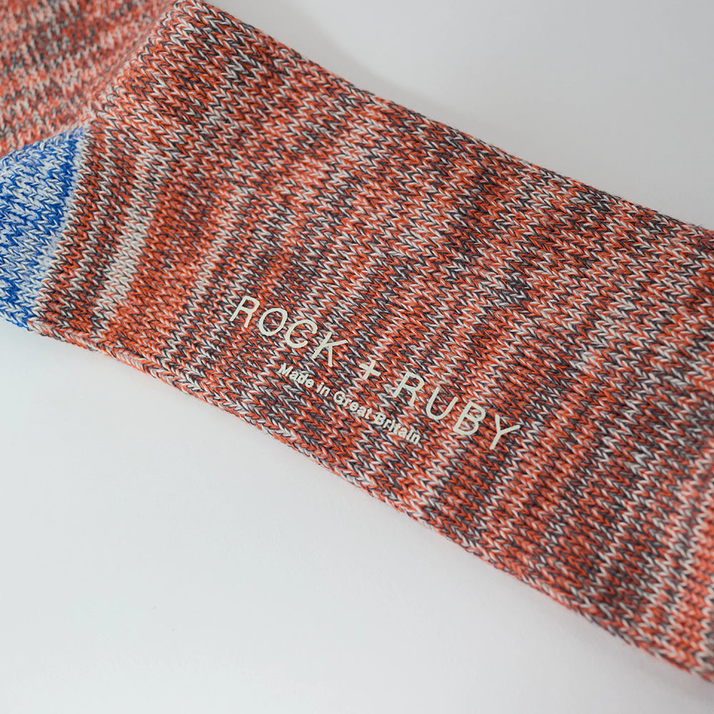 Rock And Ruby George Dark Orange Cotton Socks – Rivet Clothing Store