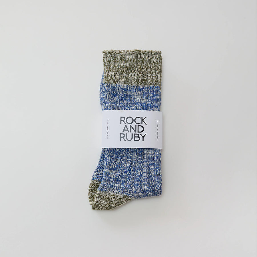 Rock And Ruby George Denim Blue Cotton Socks – Rivet Clothing Store