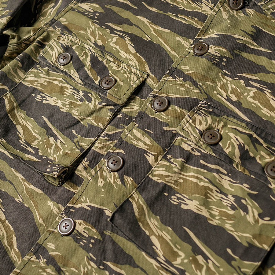 Bronson Golden Tiger Camouflage Pocket Shirt