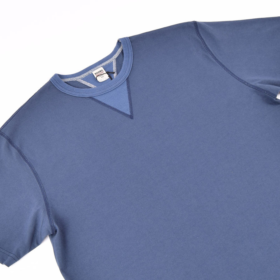 Barns Outfitters Navy Cozun Double V-Gusset Tee