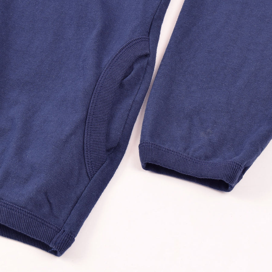 Barns Outfitters Navy Loopwheel Jersey Knit Cardigan