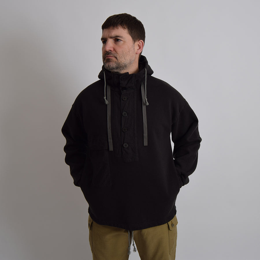 Gypsy & Sons Black Himalaya Sweatshirt Jacket