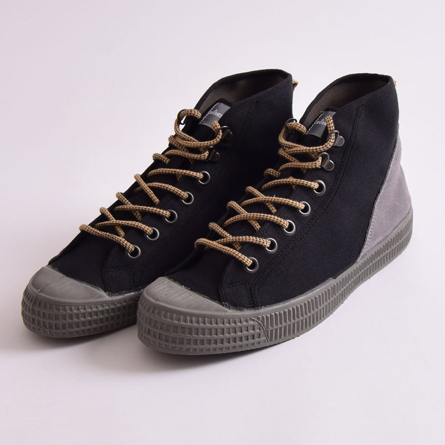 Novesta Star Dribble Hiker Black Grey Boots