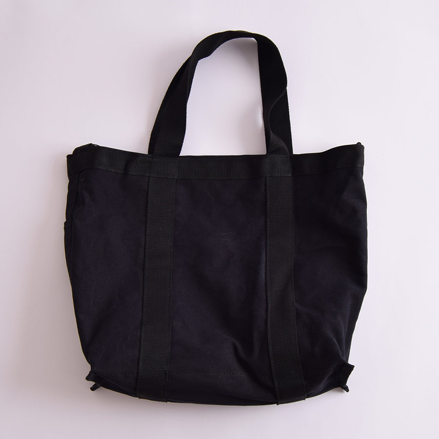 Bronson Black Canvas Tote Bag