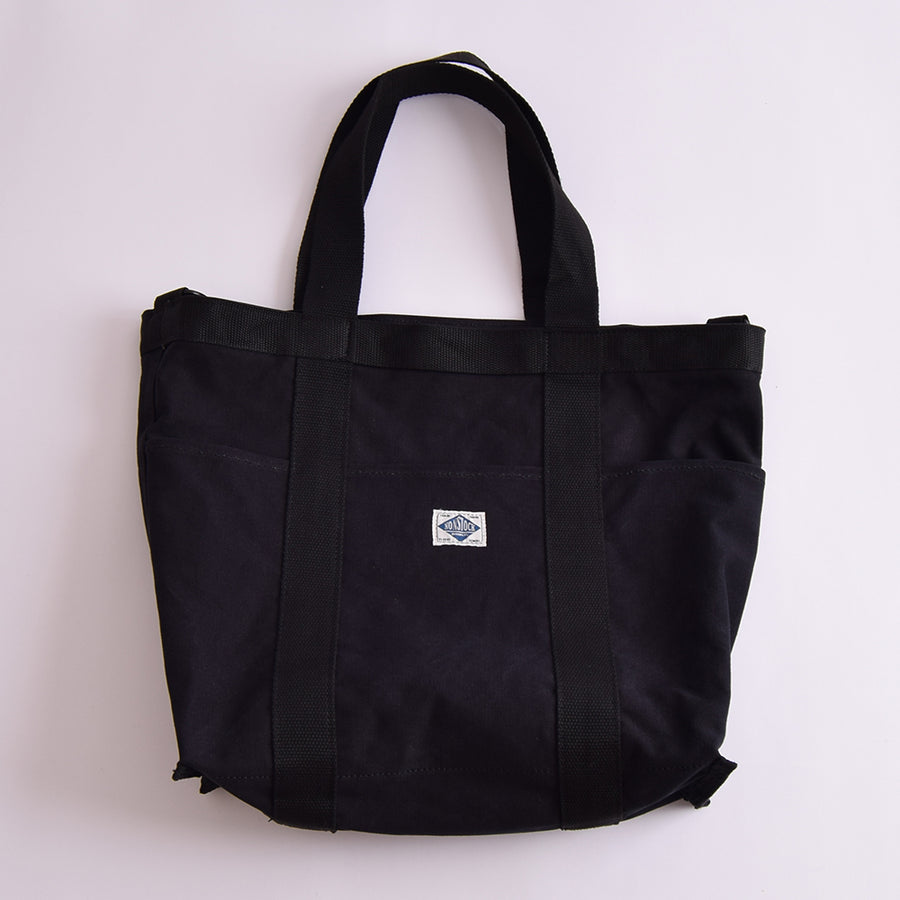 Bronson Black Canvas Tote Bag