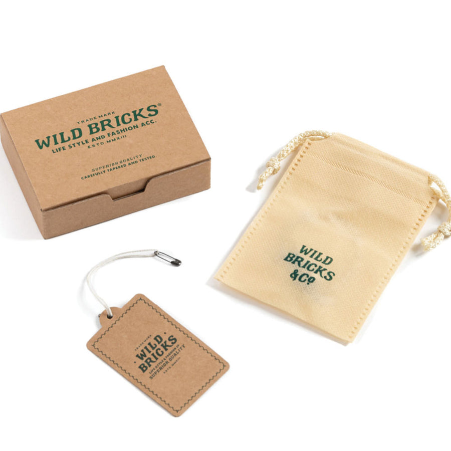 Wildbricks Beige Stainless Steel Chain Bracelet