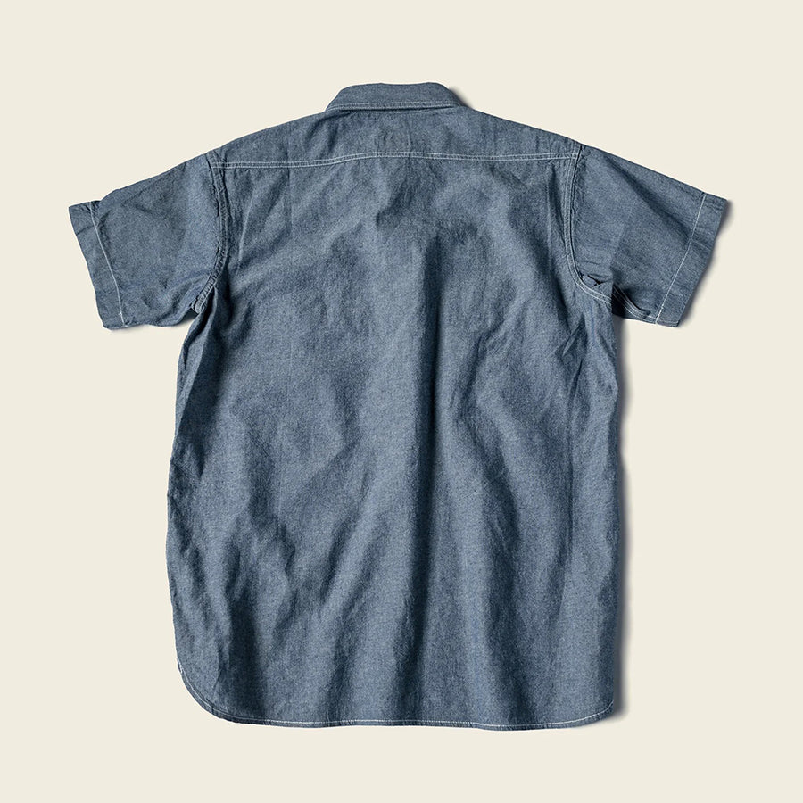 Bronson Chambray Short Sleeved Work Shirt