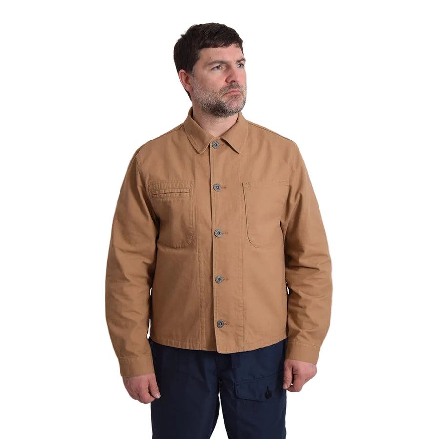 Nigel Cabourn Lybro Camel Short Angled Duck Canvas Jacket – Rivet