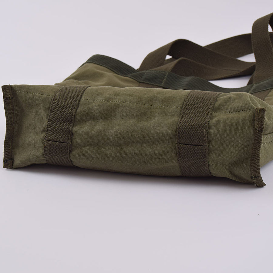 Bronson Army Green Canvas Tote Bag