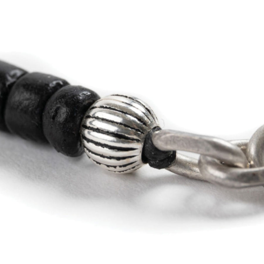 Wildbricks Black Stainless Steel Chain Bracelet