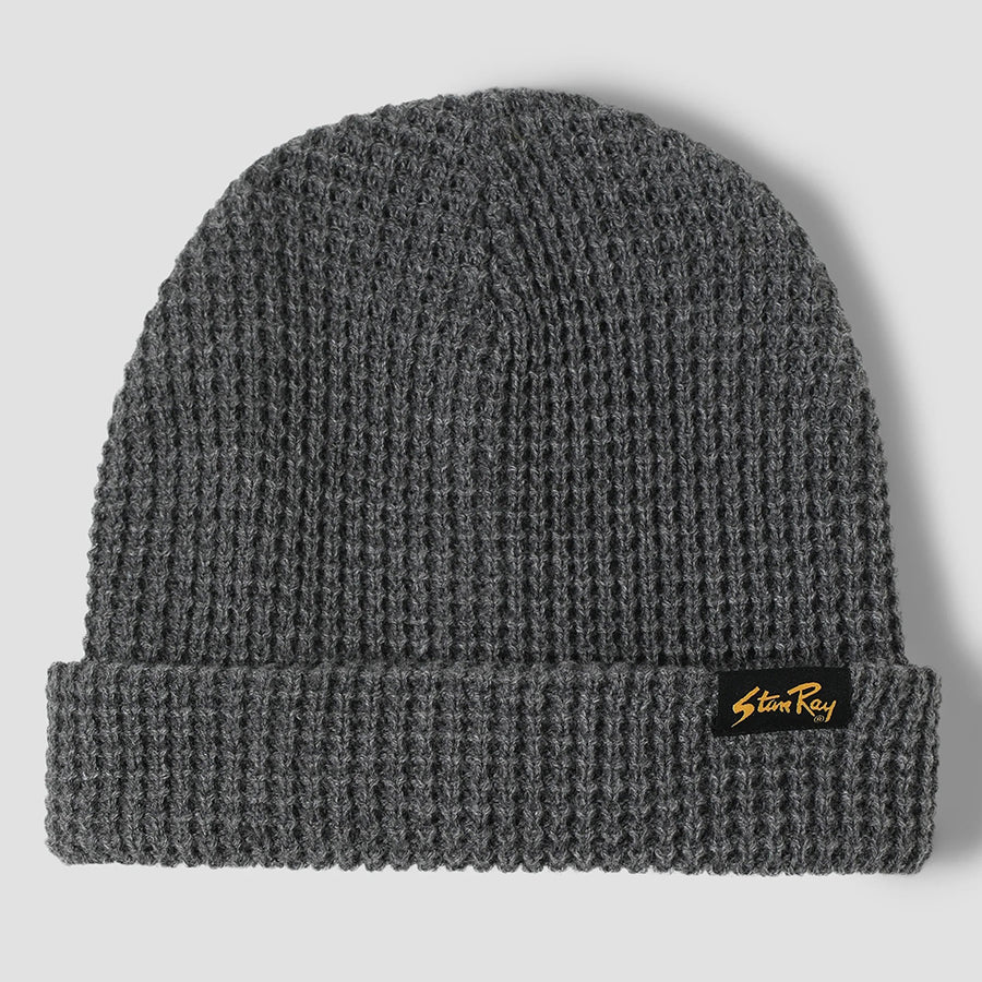 Stan Ray Charcoal Waffle Knit Beanie
