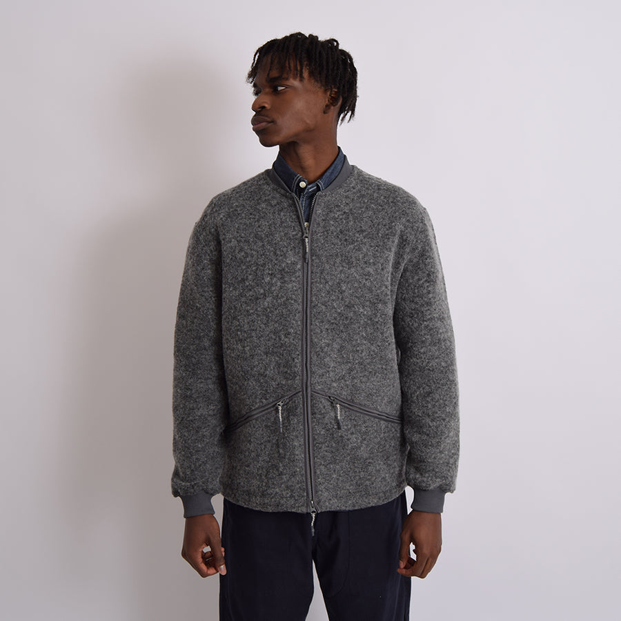 Kestin Grey Wool Dreghorn British Army Fleece