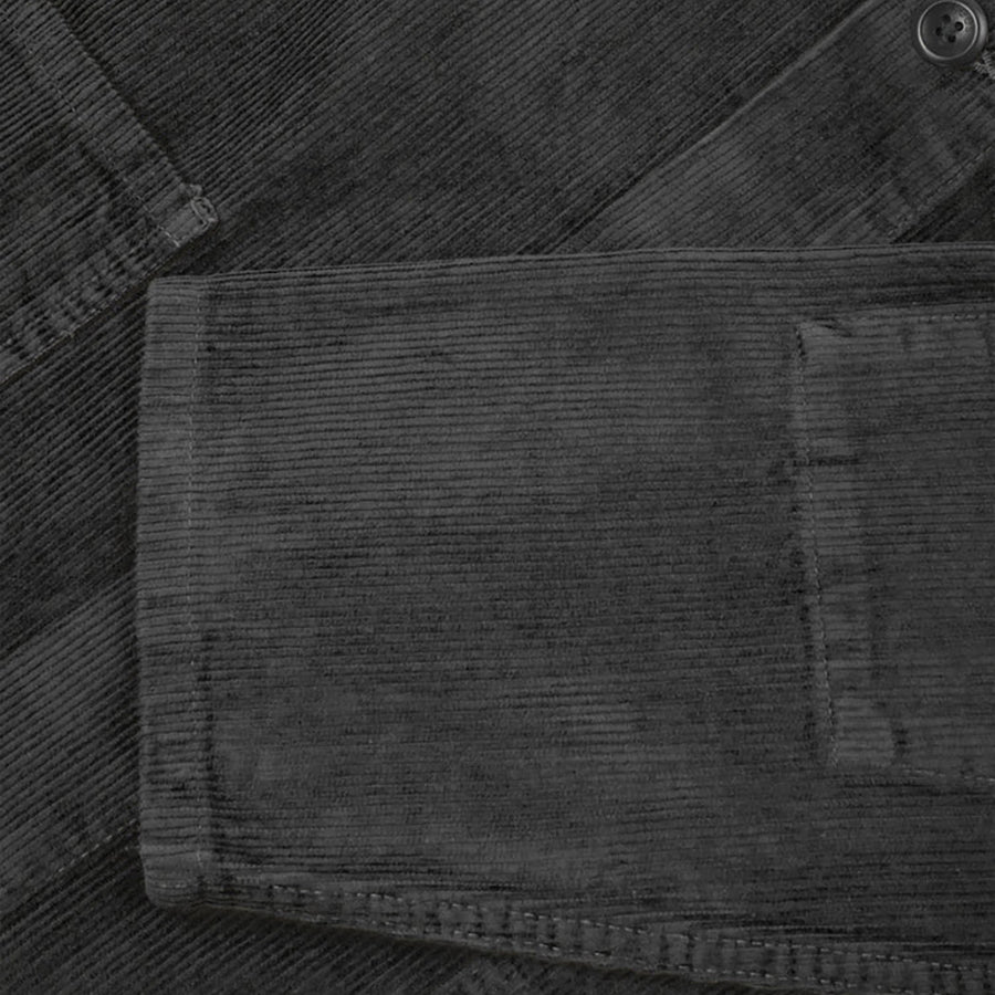 Uskees Charcoal Corduroy Overshirt