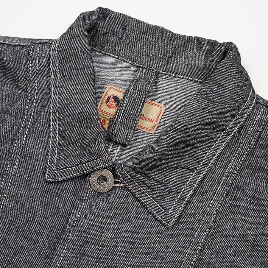 Nigel Cabourn Lybro Linen Denim Chore Jacket – Rivet Clothing Store