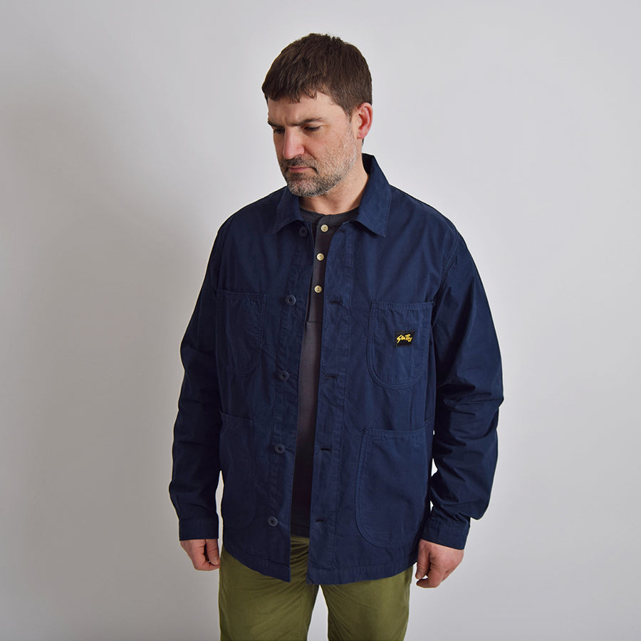 Stan Ray Navy Poplin Cotton Coverall