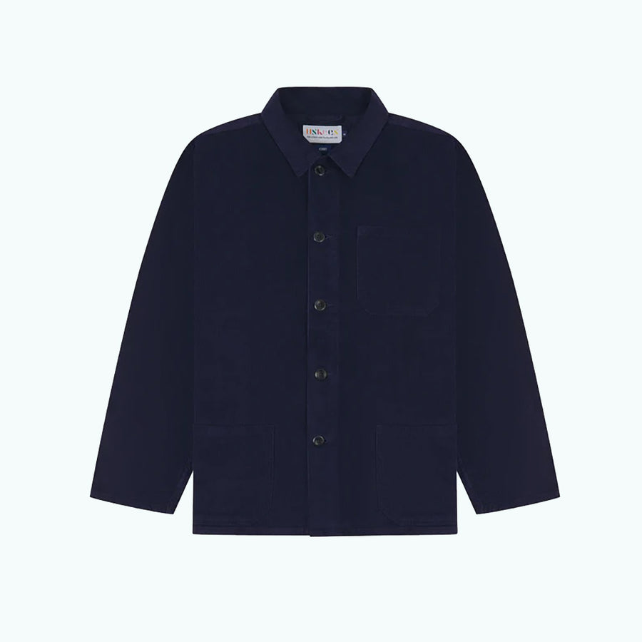 Uskees Deep Indigo Corduroy Overshirt