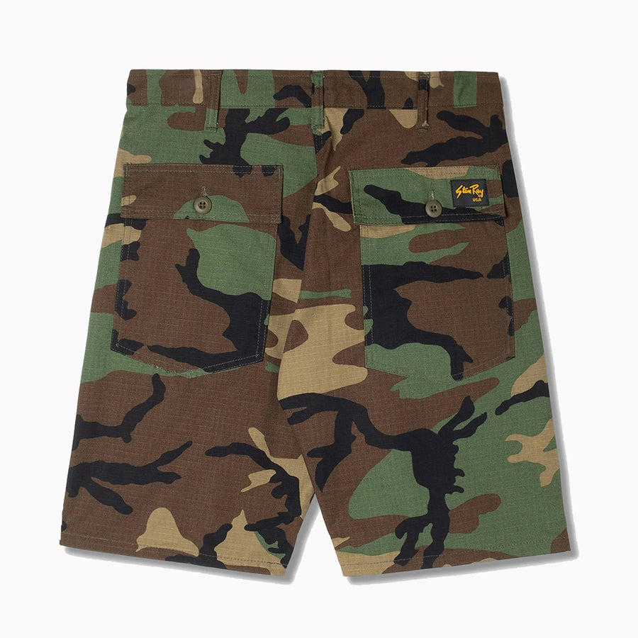 Stan Ray Woodland Camo Cotton Ripstop Fatigue Shorts – Rivet Clothing Store