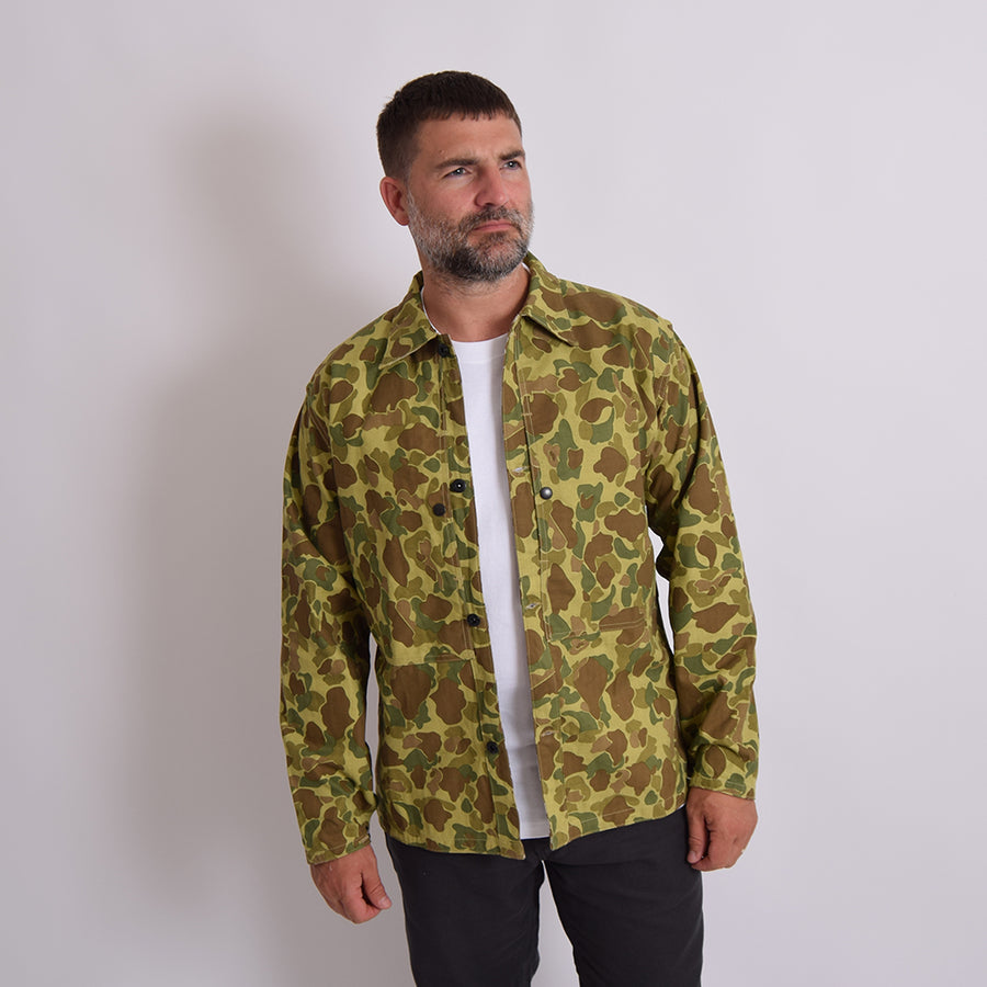 Bronson 1944 USMC Type P-44 Duck Hunter Camouflage HBT Jacket