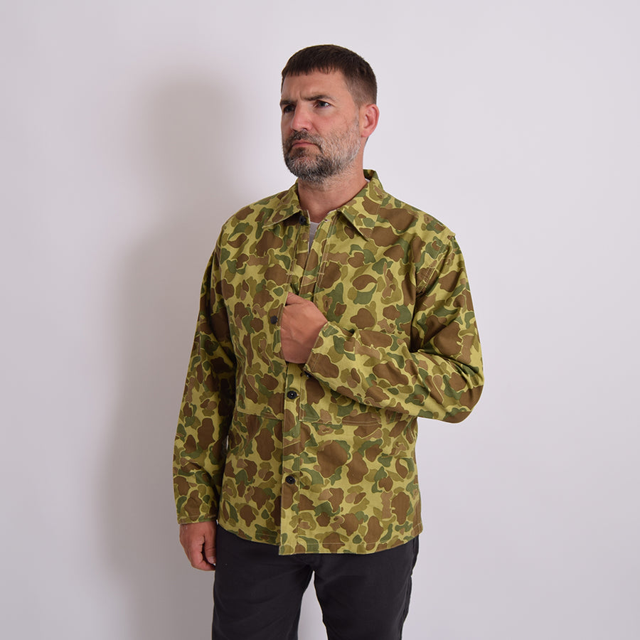 Bronson 1944 USMC Type P-44 Duck Hunter Camouflage HBT Jacket