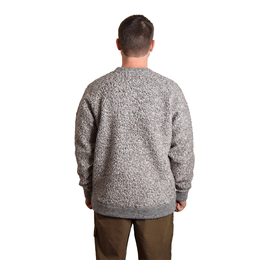 Kestin Undyed Marl Italian Fleece Durness Sweatshirt