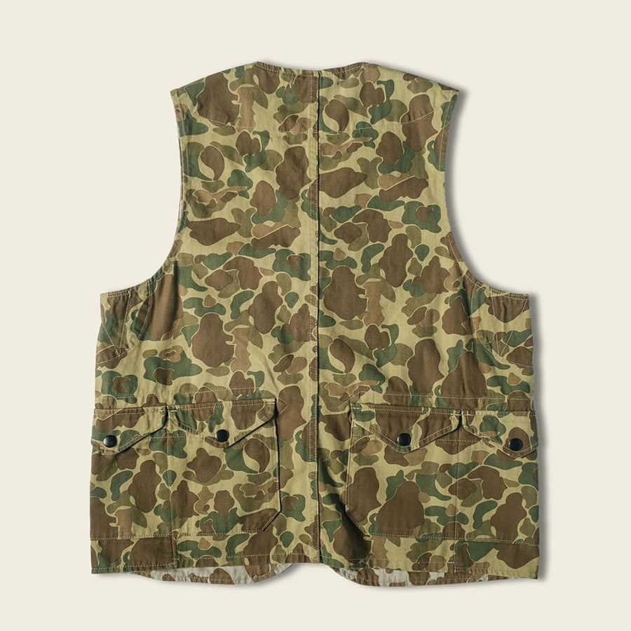 Bronson Duck Hunter Camouflage Herringbone Twill Assault Vest