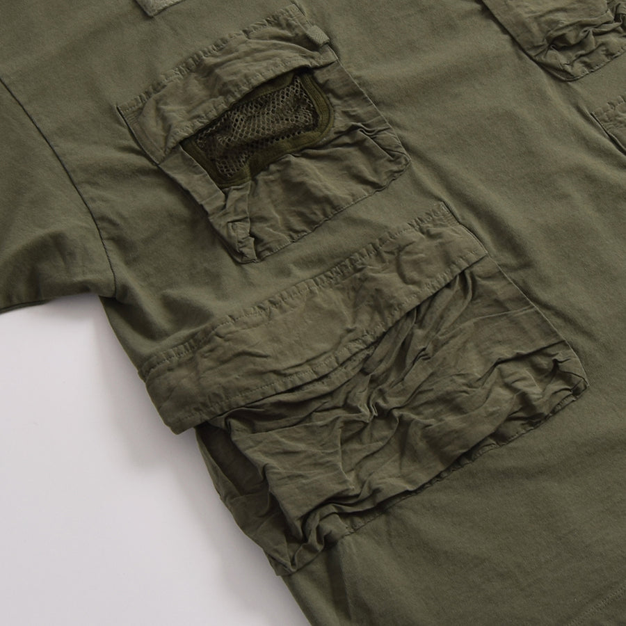 Gypsy & Sons Military Green Baggy Fishing Tee