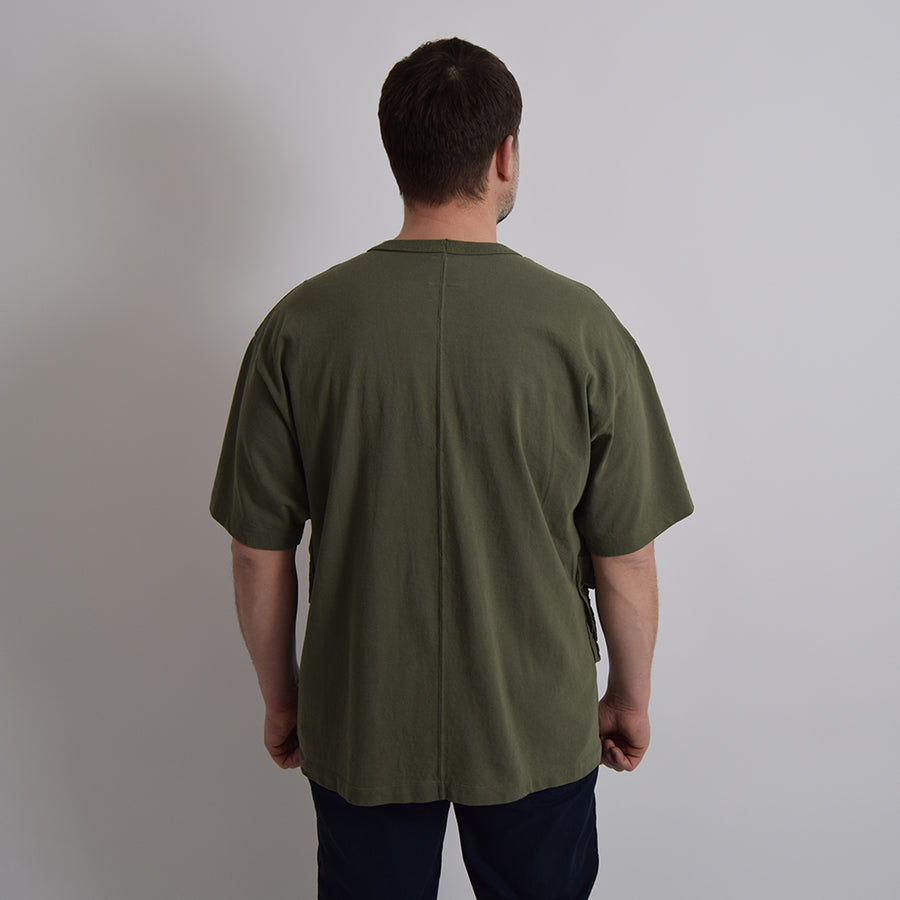 Gypsy & Sons Military Green Baggy Fishing Tee