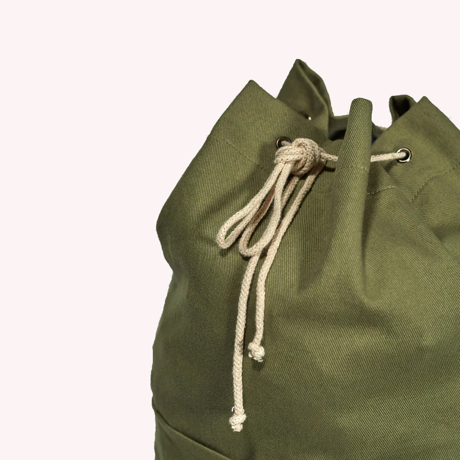 Uskees Moss Cotton Drill Bucket Bag