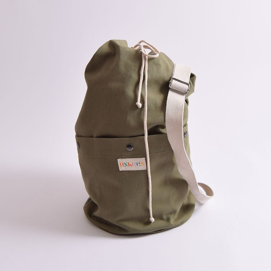 Uskees Moss Cotton Drill Bucket Bag