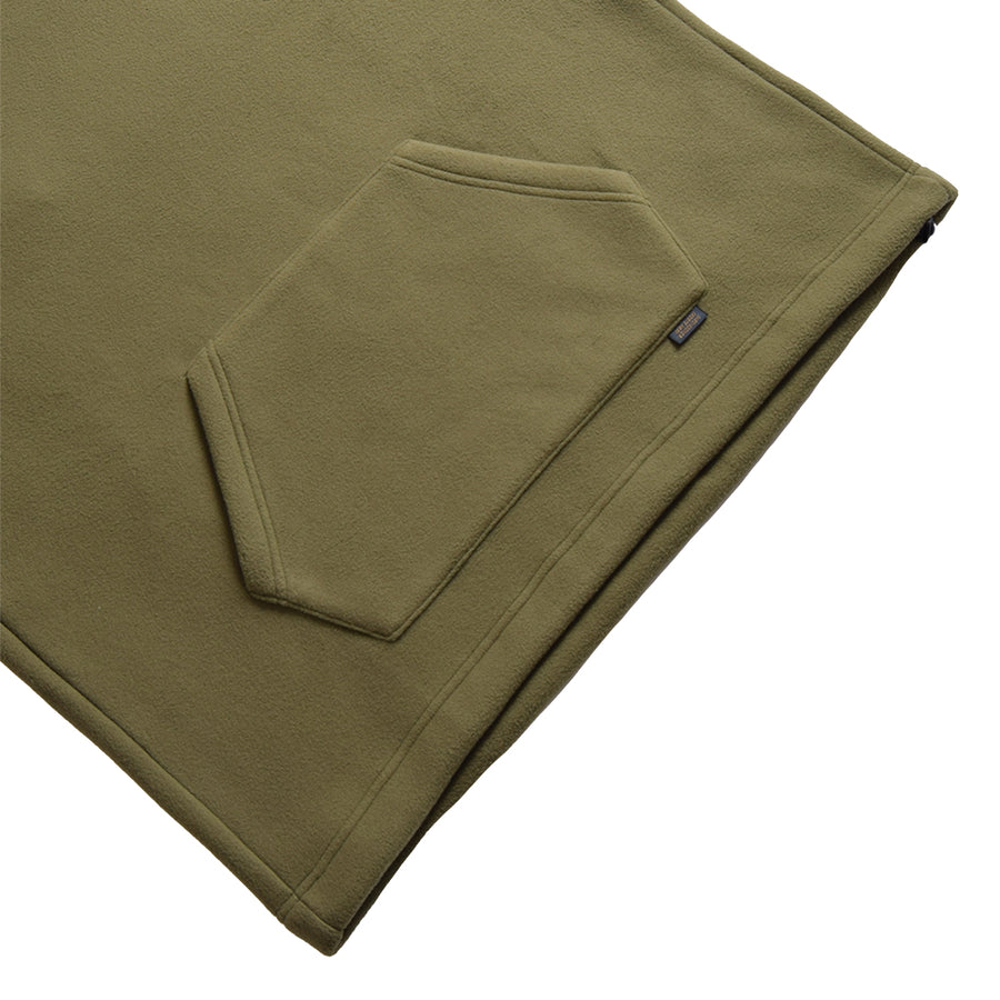 Gypsy & Sons Khaki Green Fleece Hoodie